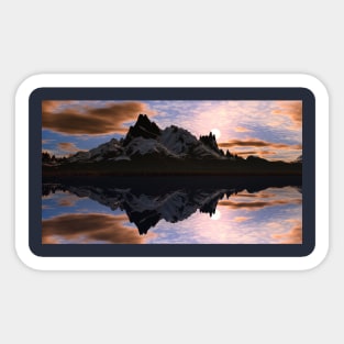 Sunset Reflections Sticker